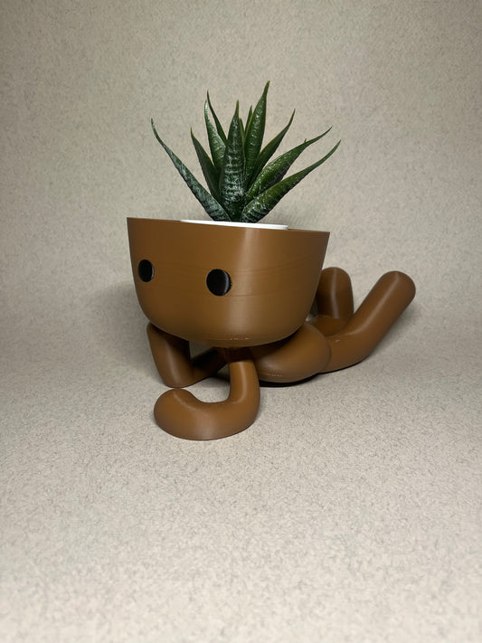 Ollie, the Planter - Minimalist Plant Buddy for Home Decor
