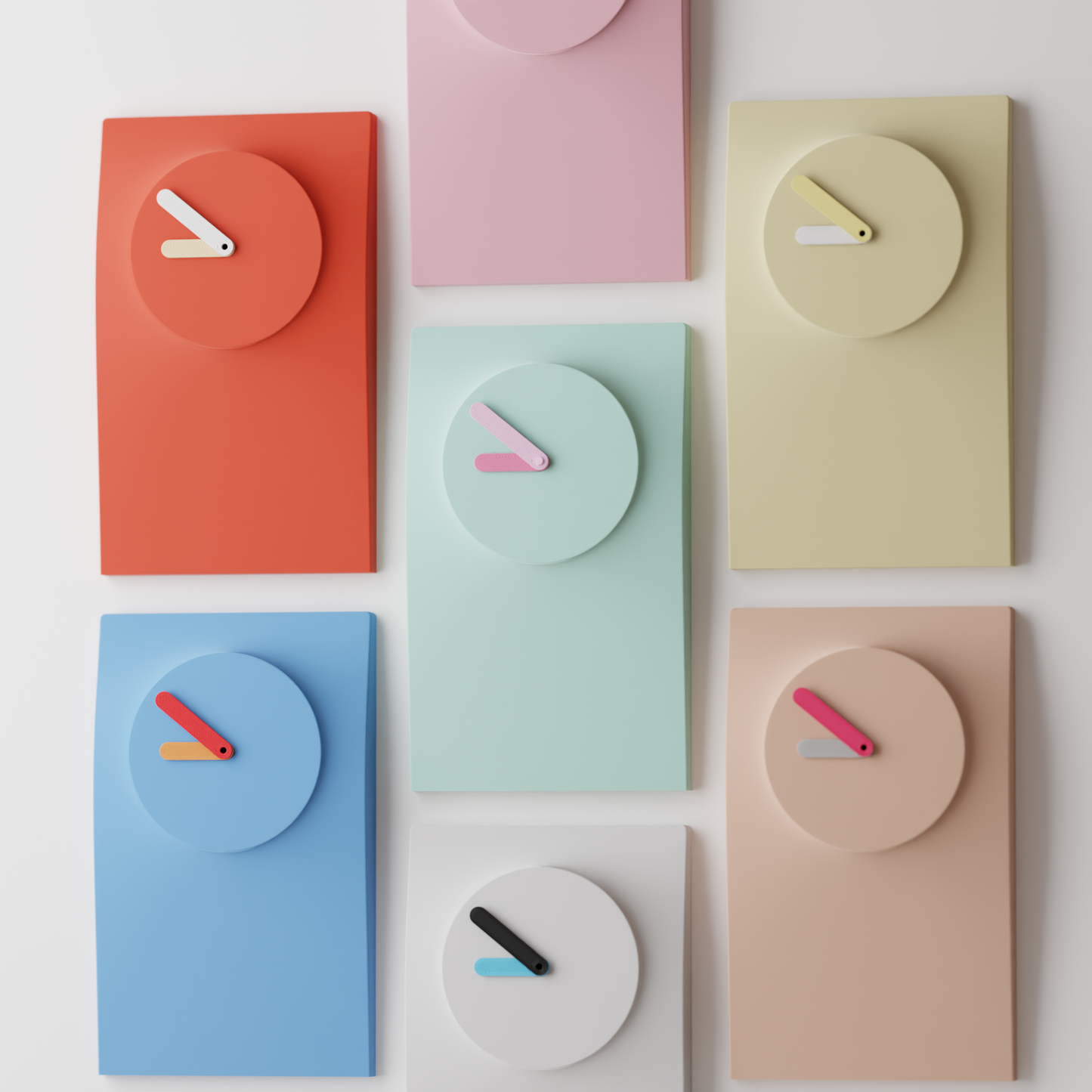 Soft Face Wall Clock – Timely Elegance