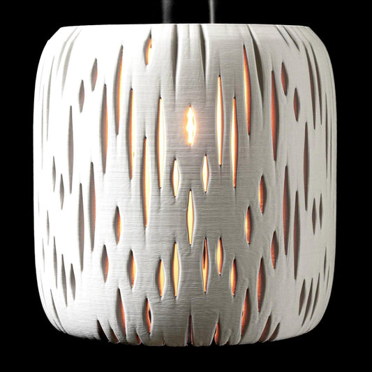 Birch Moody Accent Pendant Light | Calm Lighting for Dining & Living Spaces | Eco-Friendly Decor