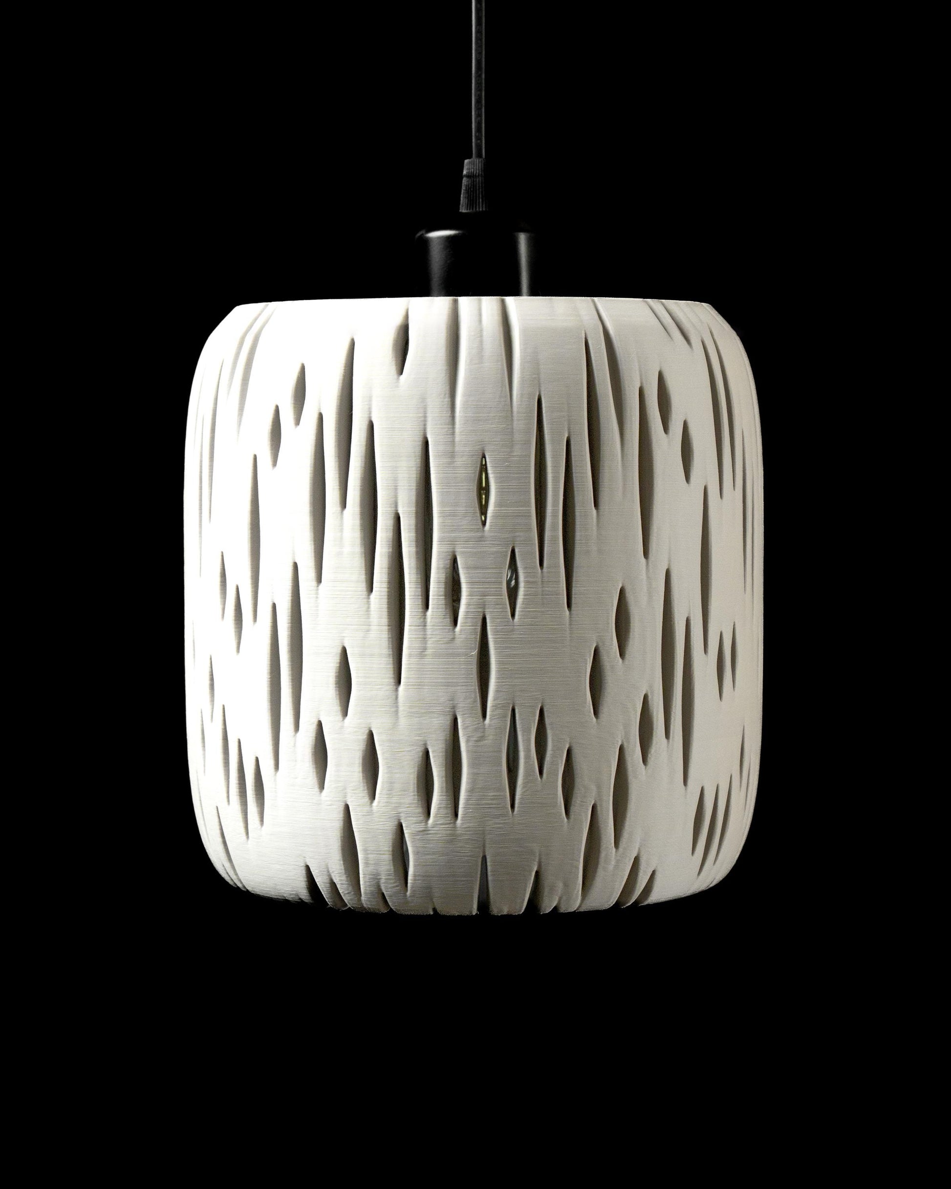 Birch Moody Accent Pendant Light | Calm Lighting for Dining & Living Spaces | Eco-Friendly Decor