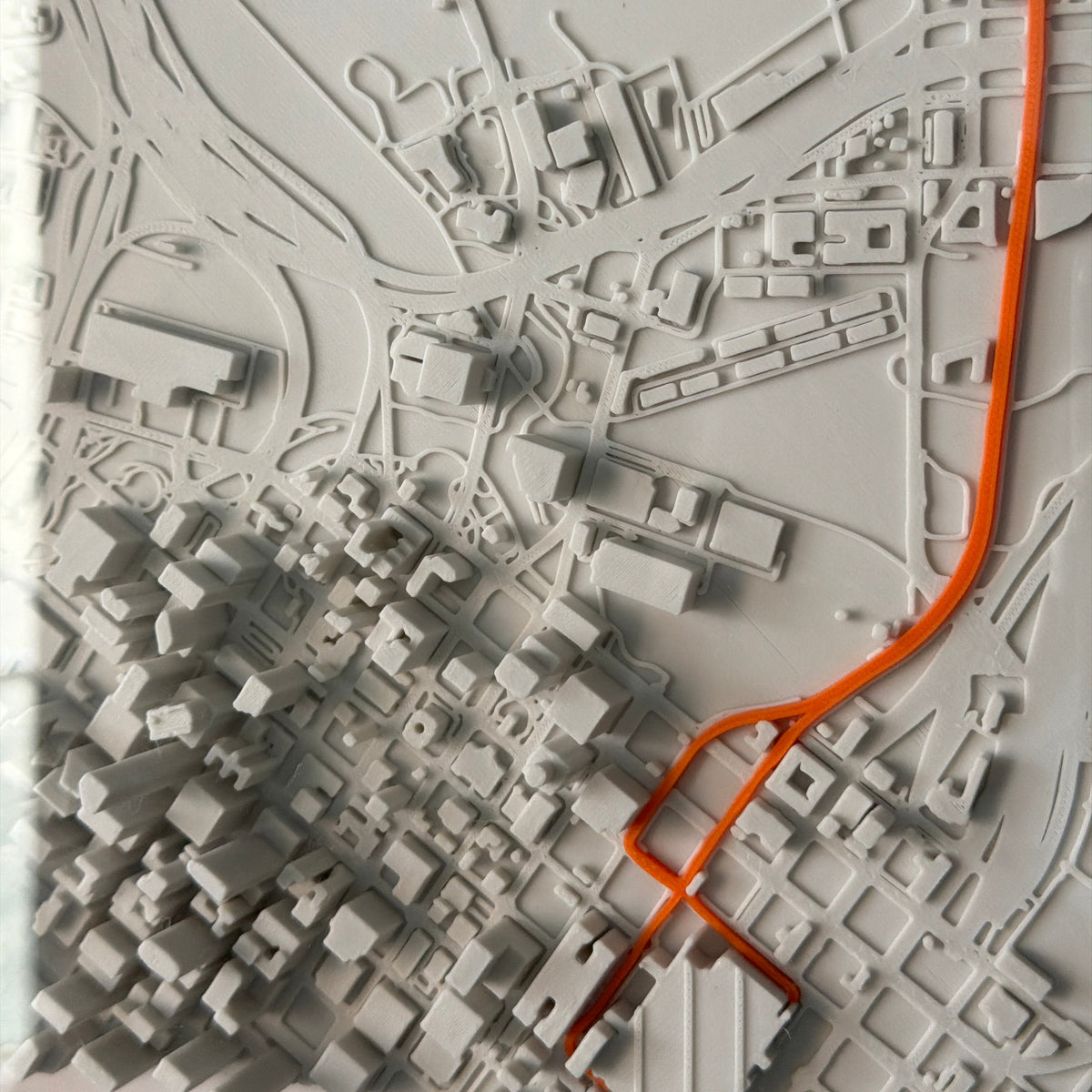 Personalized 3D Race Map | Custom GPX Running Wall Art | Marathon Finisher Gift