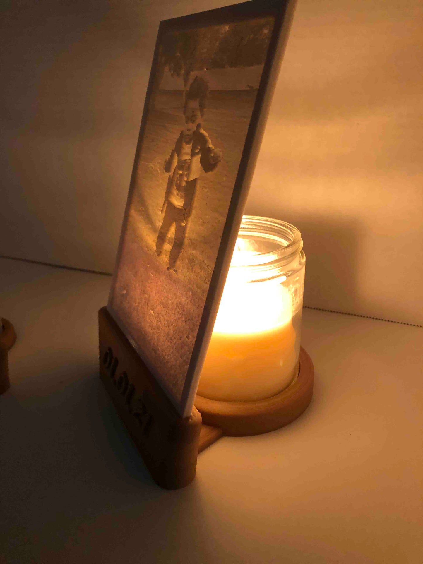 Photo Candle Holder - Illuminate Your Memories