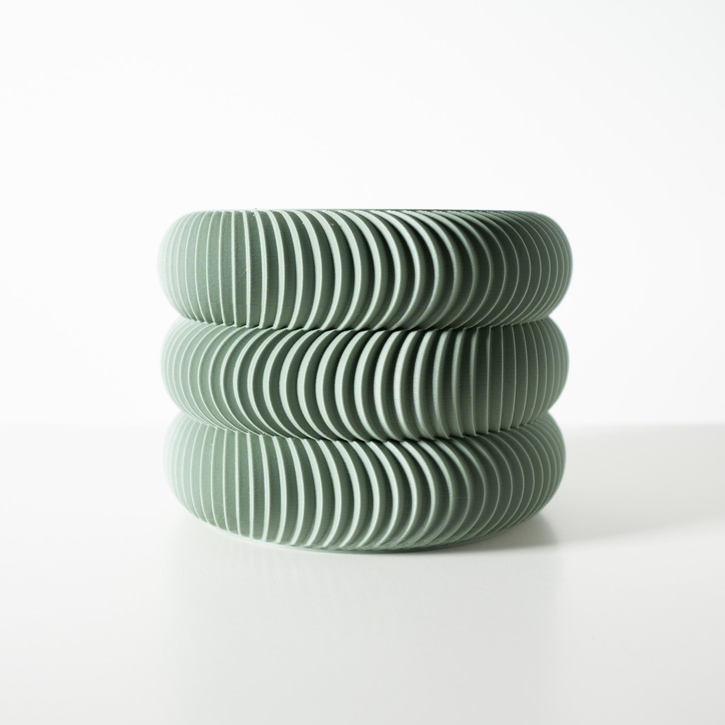 The Maro - Stylish 3D Printed Planter with Organic Texture