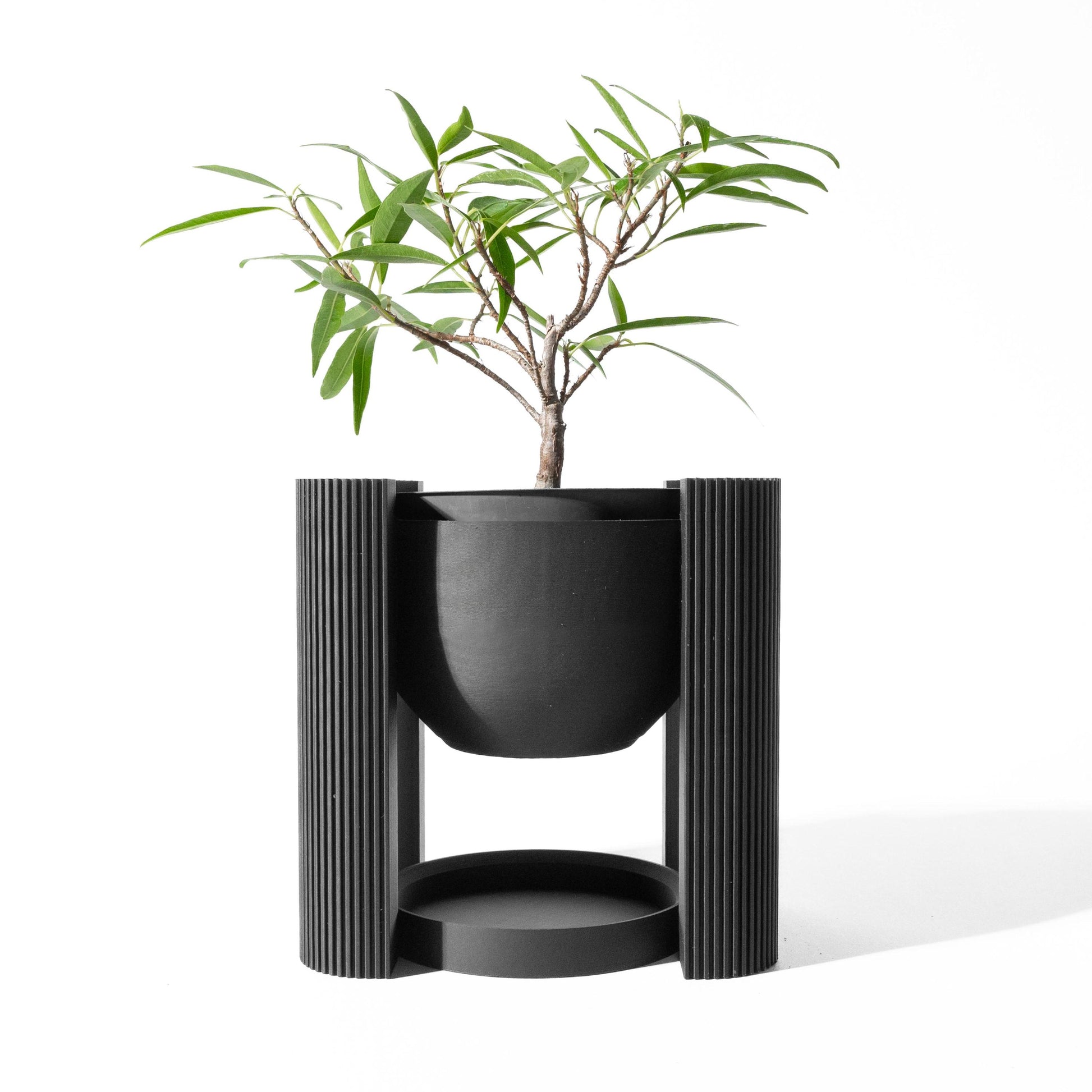 The Avor - Contemporary 3D Printed Planter with Drainage Solution