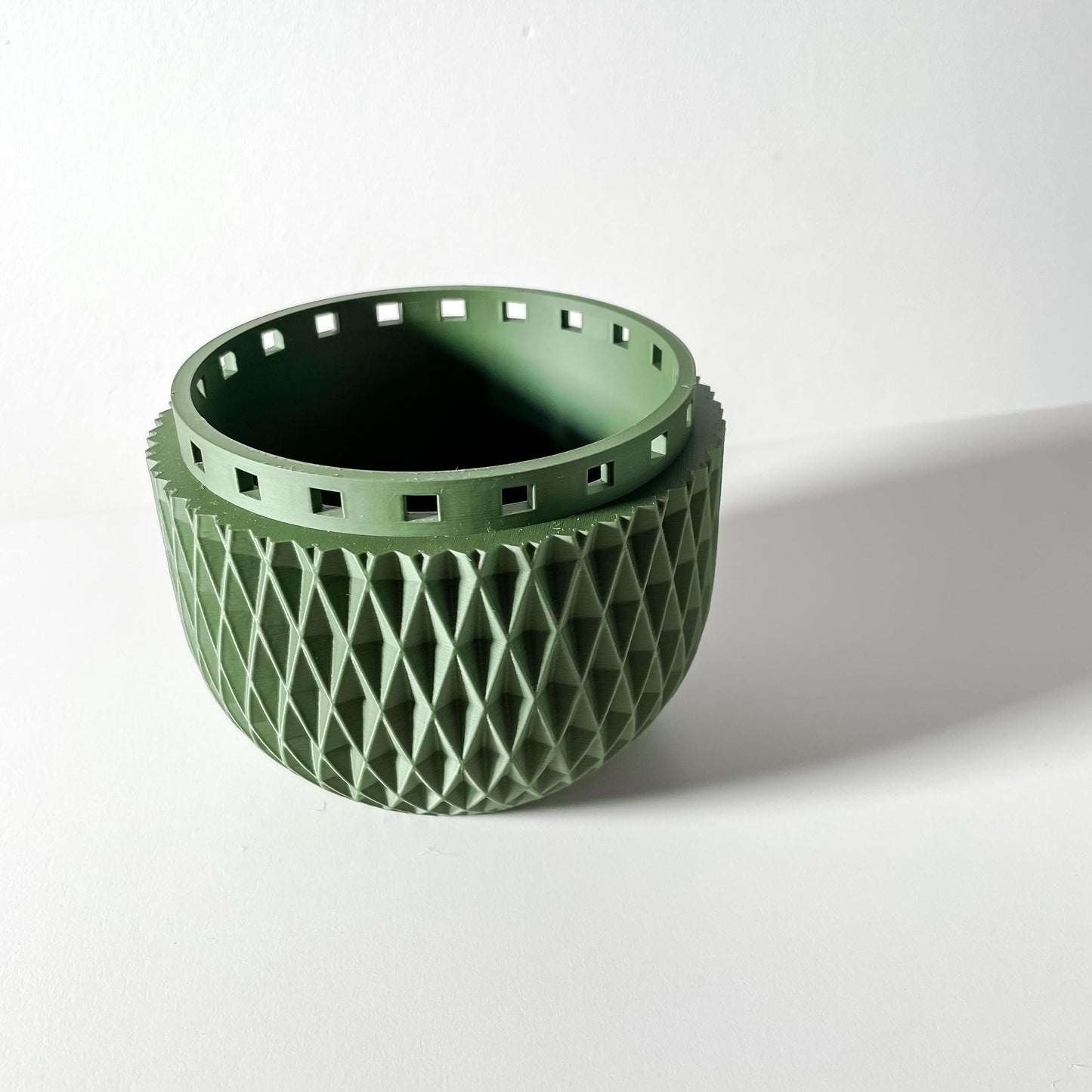 The Dex - The Geometric 3D Printed Hanging Planter