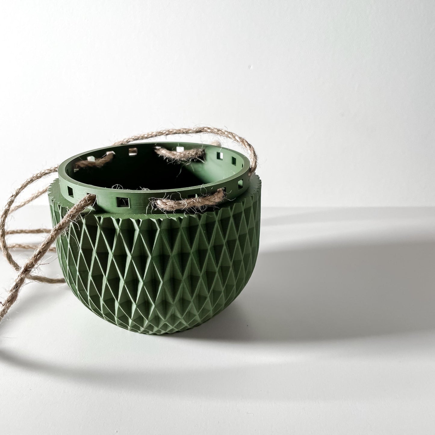 The Dex - The Geometric 3D Printed Hanging Planter