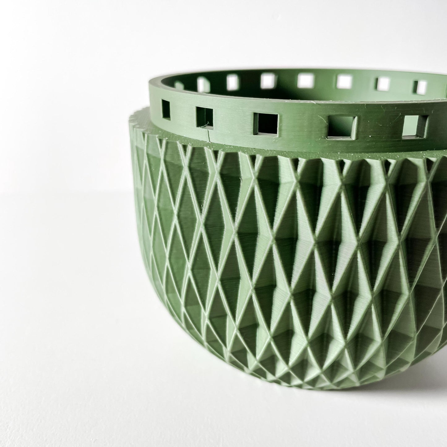 The Dex - The Geometric 3D Printed Hanging Planter