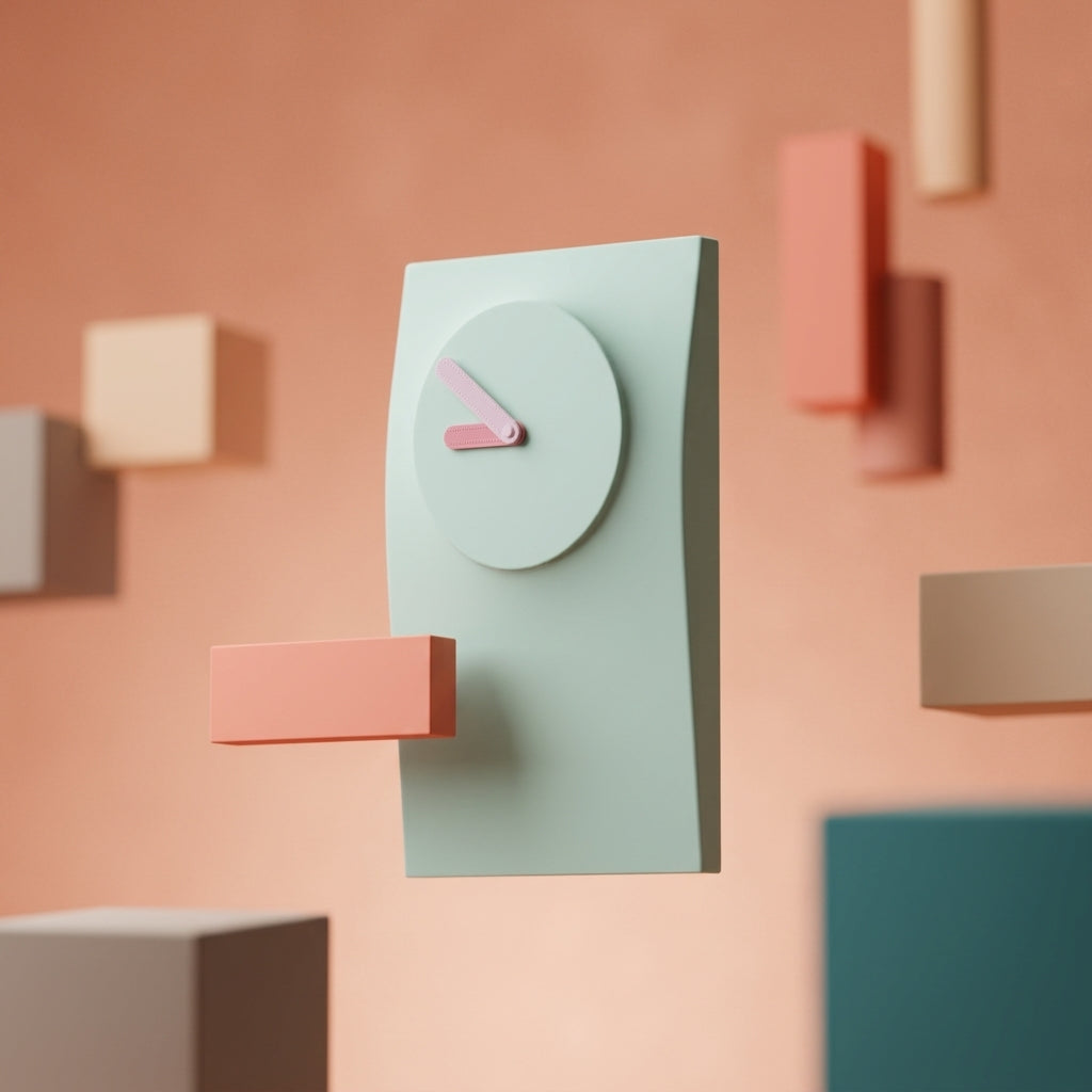 Soft Face Wall Clock – Timely Elegance